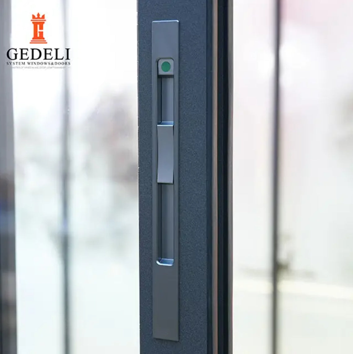 Qingfeng Series 113 Modern Waterproof and Windproof Aluminum Alloy Sliding Window