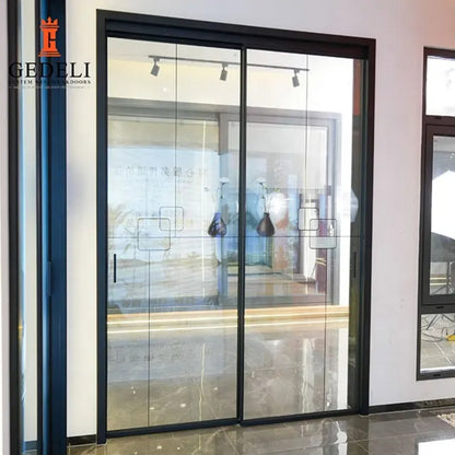 High-Quality Aluminum Alloy Sliding Doors | Modern Design | Durable & Corrosion-Resistant 6063 aluminum alloy thickness 2.0 mm