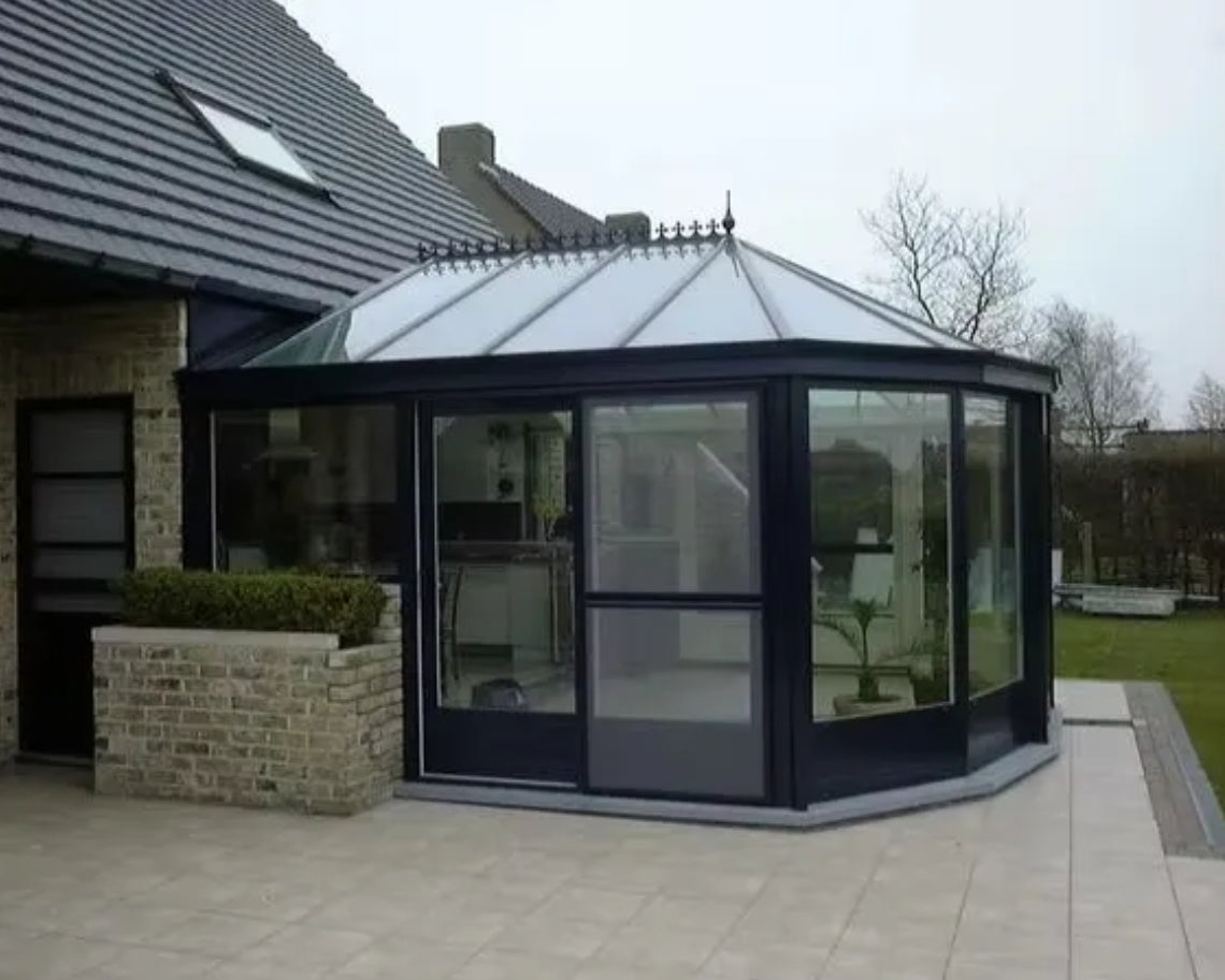 8x8 movable sunroom with rooftop deck acrylic sunroom panels Sun Room With Shade Sunroom Glass for house