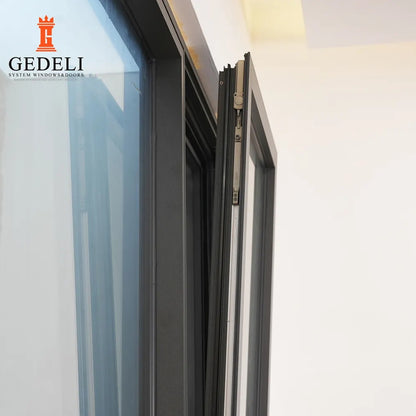 Top Seller Double Glazed Fully Tempered Safety Glass Door and Window Aluminium profile for casement window